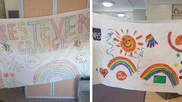 Hull care home create some feel good banners